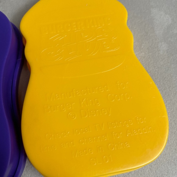 Vintage Disney Aladdin & Jasmine Burger King Boxes - Picture 9 of 9